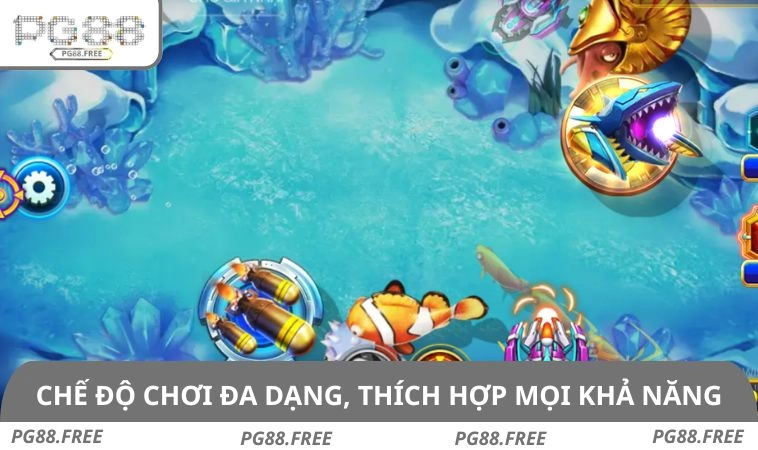 Chế độ chinh phục đa dạng, tương thích với nhiều người