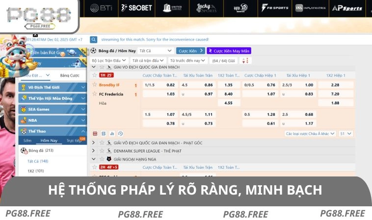 Hệ thống pháp lý rõ ràng, minh bạch